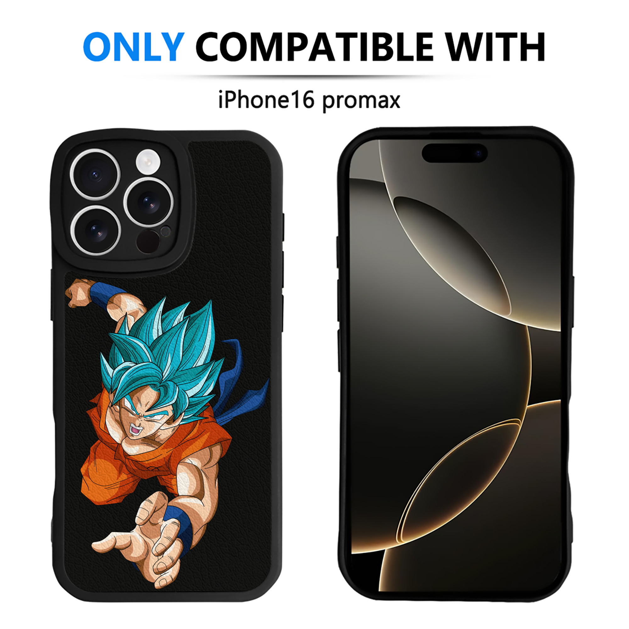 （画像用） ドラゴンボール ベジット DRAGON BALL Vegetto 【iPhone 16シリーズ対応】シリコンスマホケース（レザー調） 材質：シリコン